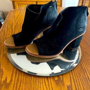 Womens peep toe ankle boots by UGG.